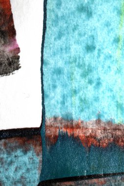 Kalın Akrilik Boya Çizgileri ve İşaretler Yaratıcı Arkaplan