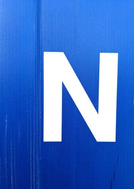 Sıkıntılı Durum Tipografisinde Yazılan Sözcükler N Harfi Fidye Defteri Bulundu