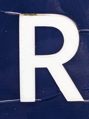 Sıkıntılı Durum Tipografisinde Yazılan Sözcükler R Harfi Fidye Defteri Bulundu