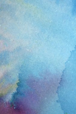 Girdap ve Su Sıçratma Arkaplanı ile Suluboya Canlı Boya Patlaması