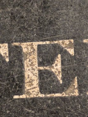 Sıkıntılı Durum Tipografisi ile Yazılan Sözcükler Fidye Mektubu E Bulundu