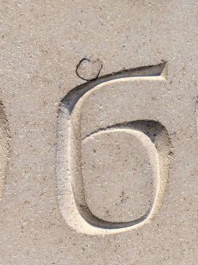 Sıkıntılı Durum Tipografisinde Yazılan Sözler Fidye Numarası 6 'yı Buldu