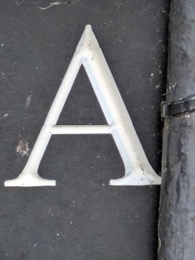 Sıkıntılı Durum Tipografisi ile Yazılan Sözcükler Fidye Mektubu A 'yı Buldu