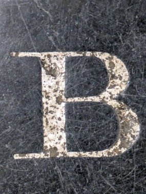 Sıkıntılı Durum Tipografisinde Yazılan Sözcükler Fidye Mektubu B 'yi Buldu