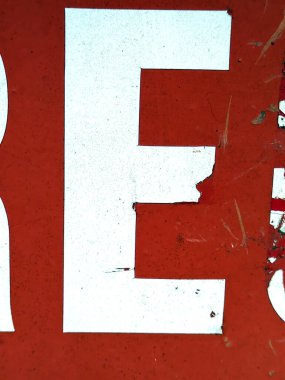 Sıkıntılı Durum Tipografisi ile Yazılan Sözcükler Fidye Mektubu E Bulundu