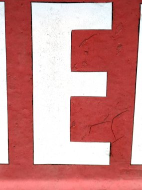 Sıkıntılı Durum Tipografisi ile Yazılan Sözcükler Fidye Mektubu E Bulundu