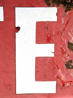 Sıkıntılı Durum Tipografisi ile Yazılan Sözcükler Fidye Mektubu E Bulundu