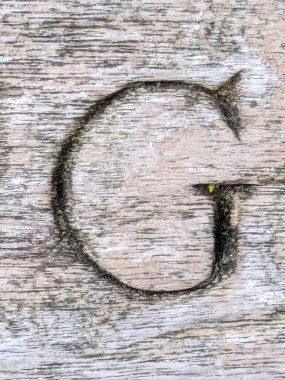 Sıkıntılı Durum Tipografisi ile Yazılan Sözcükler Fidye Mektubu G 'yi Buldu