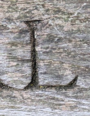 Sıkıntılı Durum Tipografisi ile Yazılan Kelimeler Fidye Mektubu L bulundu