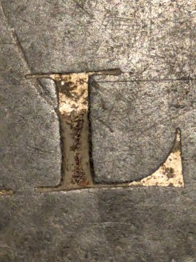 Sıkıntılı Durum Tipografisi ile Yazılan Kelimeler Fidye Mektubu L bulundu