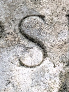 Sıkıntılı Durum Tipografisi ile Yazılan Sözcükler Fidye Harfi S Bulundu