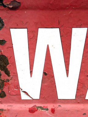 Sıkıntılı Durum Tipografisi ile Yazılan Sözcükler Fidye Mektubu W 'yu Buldu