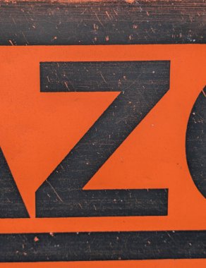 Sıkıntılı Durum Tipografisi ile Yazılan Sözcükler Fidye Mektubu z Bulundu