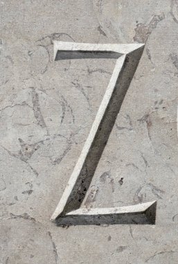 Sıkıntılı Durum Tipografisi ile Yazılan Sözcükler Fidye Mektubu z Bulundu