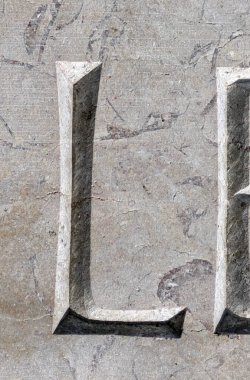 Sıkıntılı Durum Tipografisi ile Yazılan Kelimeler Fidye Mektubu L bulundu