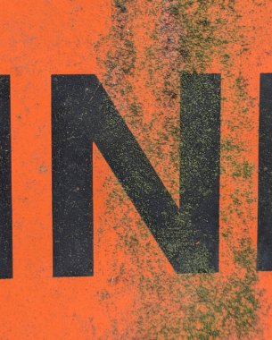 Sıkıntılı Durum Tipografisi ile Yazılan Kelimeler Fidye Mektubu N 'yi Buldu