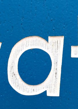 Sıkıntılı Durum Tipografisi ile Yazılan Sözcükler Fidye Mektubu A 'yı Buldu