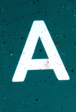 Sıkıntılı Durum Tipografisi ile Yazılan Sözcükler Fidye Mektubu A 'yı Buldu