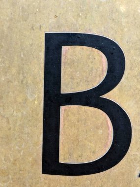 Sıkıntılı Durum Tipografisinde Yazılan Sözcükler Fidye Mektubu B 'yi Buldu