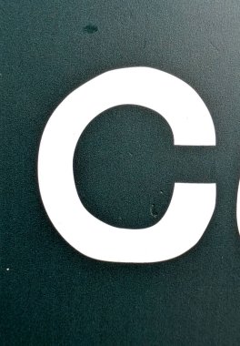 Sıkıntılı Durum Tipografisi ile Yazılan Sözcükler Fidye Harfi C Bulundu