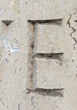 Sıkıntılı Durum Tipografisi ile Yazılan Sözcükler Fidye Mektubu E Bulundu