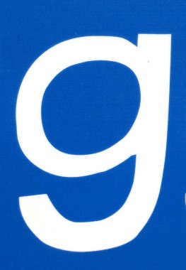 Sıkıntılı Durum Tipografisi ile Yazılan Sözcükler Fidye Mektubu G 'yi Buldu