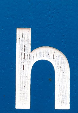 Sıkıntılı Durum Tipografisi ile Yazılan Kelimeler Fidye Mektubu H 'yi Buldu