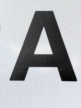 Sıkıntılı Durum Tipografisi ile Yazılan Sözcükler Fidye Mektubu A 'yı Buldu