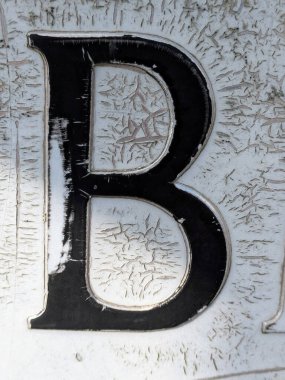 Sıkıntılı Durum Tipografisinde Yazılan Sözcükler Fidye Mektubu B 'yi Buldu