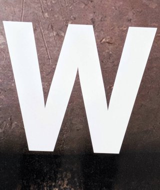 Sıkıntılı Durum Tipografisi ile Yazılan Sözcükler Fidye Mektubu W 'yu Buldu