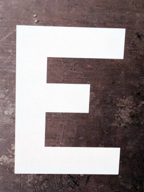 Sıkıntılı Durum Tipografisi ile Yazılan Sözcükler Fidye Mektubu E Bulundu