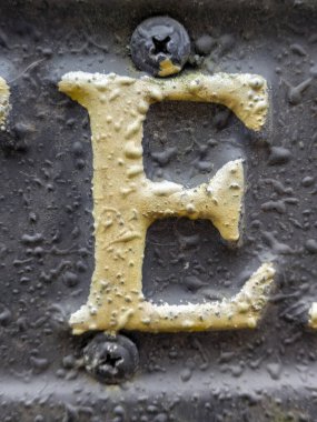 Sıkıntılı Durum Tipografisi ile Yazılan Sözcükler Fidye Mektubu E Bulundu