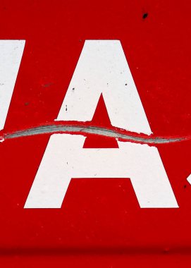 Sıkıntılı Durum Tipografisi ile Yazılan Sözcükler Fidye Mektubu A 'yı Buldu