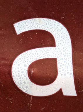 Sıkıntılı Durum Tipografisi ile Yazılan Sözcükler Fidye Mektubu A 'yı Buldu