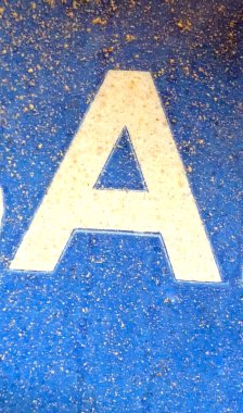 Sıkıntılı Durum Tipografisi ile Yazılan Sözcükler Fidye Mektubu A 'yı Buldu