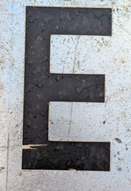 Sıkıntılı Durum Tipografisi ile Yazılan Sözcükler Fidye Mektubu E Bulundu