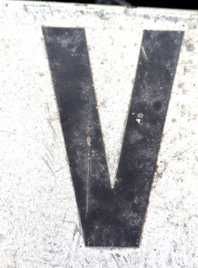 Sıkıntılı Durum Tipografisinde Yazılan Sözcükler Fidye Mektubu V 'yi Buldu