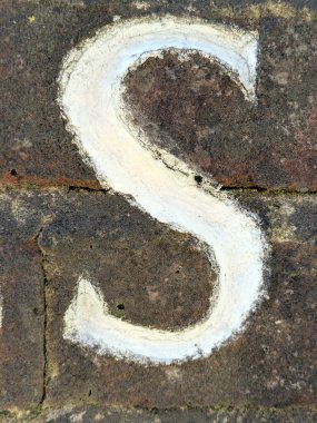 Sıkıntılı Durum Tipografisi ile Yazılan Sözcükler Fidye Harfi S Bulundu