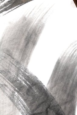 Tek Renkli Siyah Mürekkep Hafifçe Gradyan Arkaplanını Damla Çizgileri ve Kağıt Tanesine Gri Renklerle Yıka