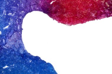 Tatlı Şekerli Sıvı Kristal Parçası Kapalı Granüle Molekül Şekerlemesi Şekeri