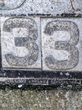 Sıkıntılı Durum Tipografisinde Yazılı Sözler 33 Numaralı Fidye Bulundu