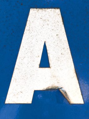 Sıkıntılı Durum Tipografisi ile Yazılan Sözcükler Fidye Mektubu A 'yı Buldu