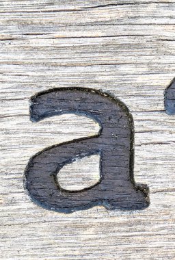 Sıkıntılı Durum Tipografisi ile Yazılan Sözcükler Fidye Mektubu A 'yı Buldu