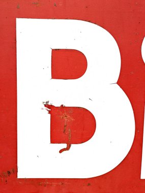 Sıkıntılı Durum Tipografisinde Yazılan Sözcükler Fidye Mektubu B 'yi Buldu