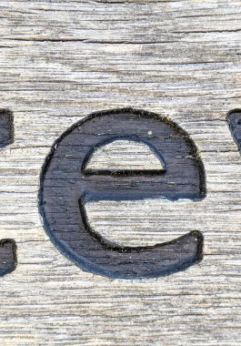 Sıkıntılı Durum Tipografisi ile Yazılan Sözcükler Fidye Mektubu E Bulundu