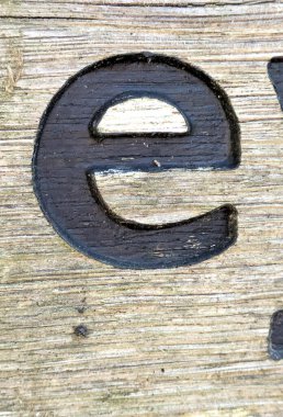 Sıkıntılı Durum Tipografisi ile Yazılan Sözcükler Fidye Mektubu E Bulundu