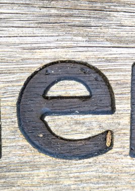 Sıkıntılı Durum Tipografisi ile Yazılan Sözcükler Fidye Mektubu E Bulundu