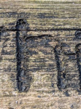 Sıkıntılı Durum Tipografisi ile Yazılan Kelimeler Fidye Mektubu H 'yi Buldu