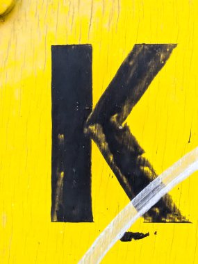 Sıkıntılı Durum Tipografisi ile Yazılan Sözcükler Fidye Harfi K Bulundu