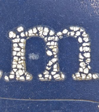 Sıkıntılı Durum Tipografisi ile Yazılan Kelimeler Fidye Mektubu M 'yi Buldu